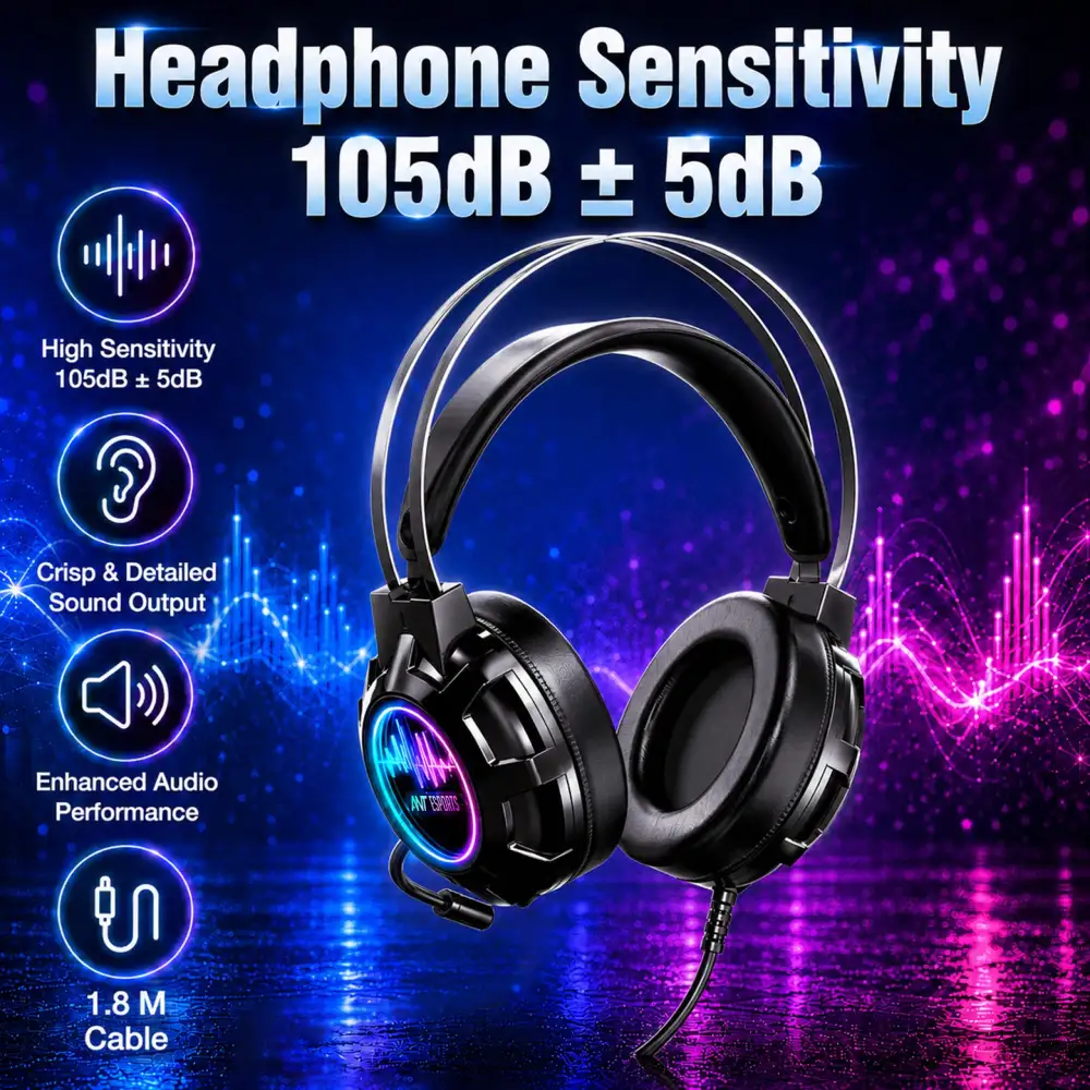 Ant Esports USB Gaming Headphone H950 view 4